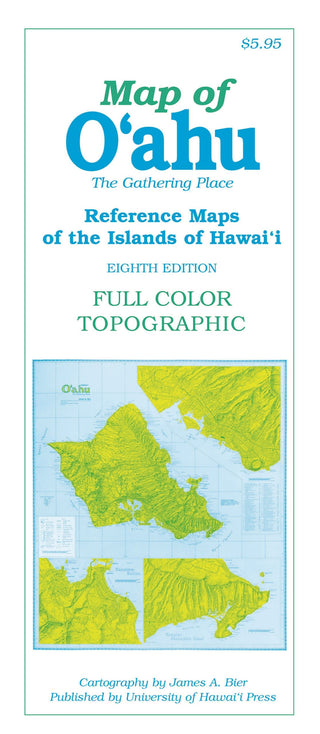 Map of Oʻahu: The Gathering Place, 8th edition