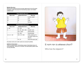 Chuukese Readers Set 1 (bilingual)