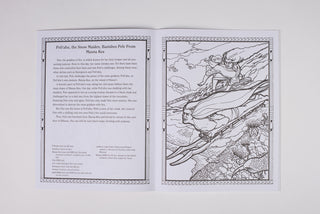 Myths and Legends of Hawaiʻi Coloring Book