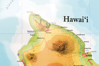 State of Hawaiʻi Wall Map (Roller)