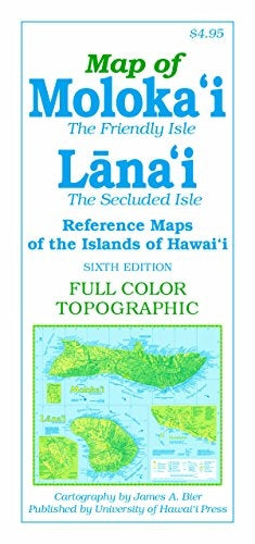Map of Molokaʻi and Lānaʻi: The Friendly Isle and the Private Isle, 6th edition