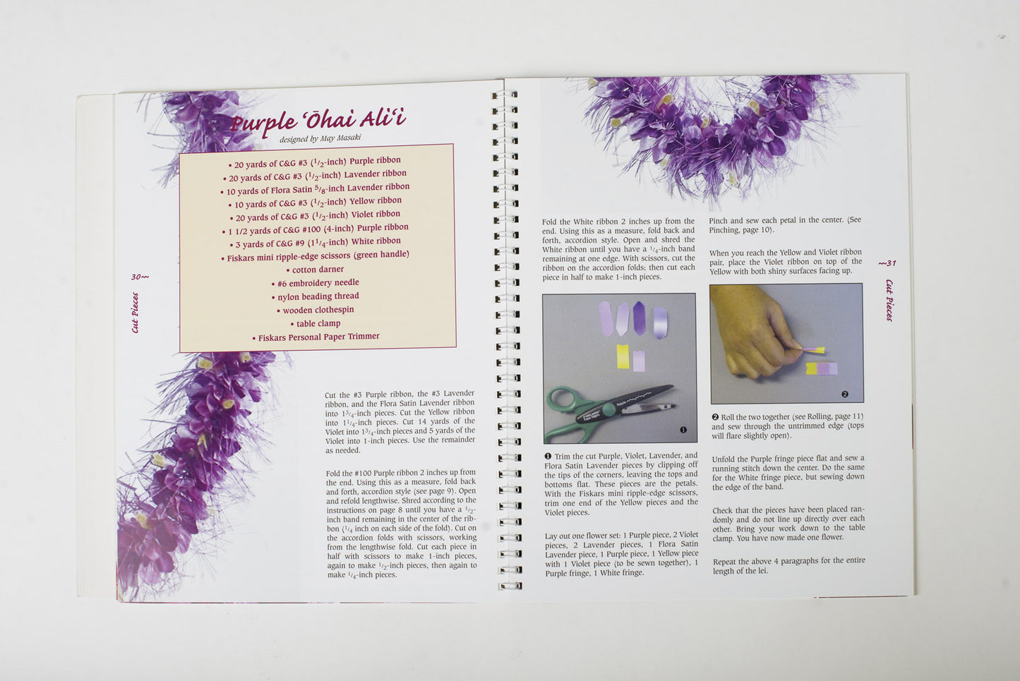 Making Ribbon Leis 2